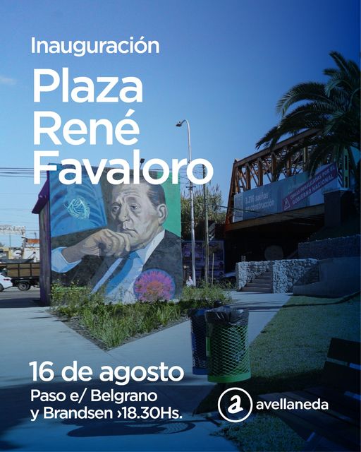 Obra en Plaza René Favaloro, Avellaneda